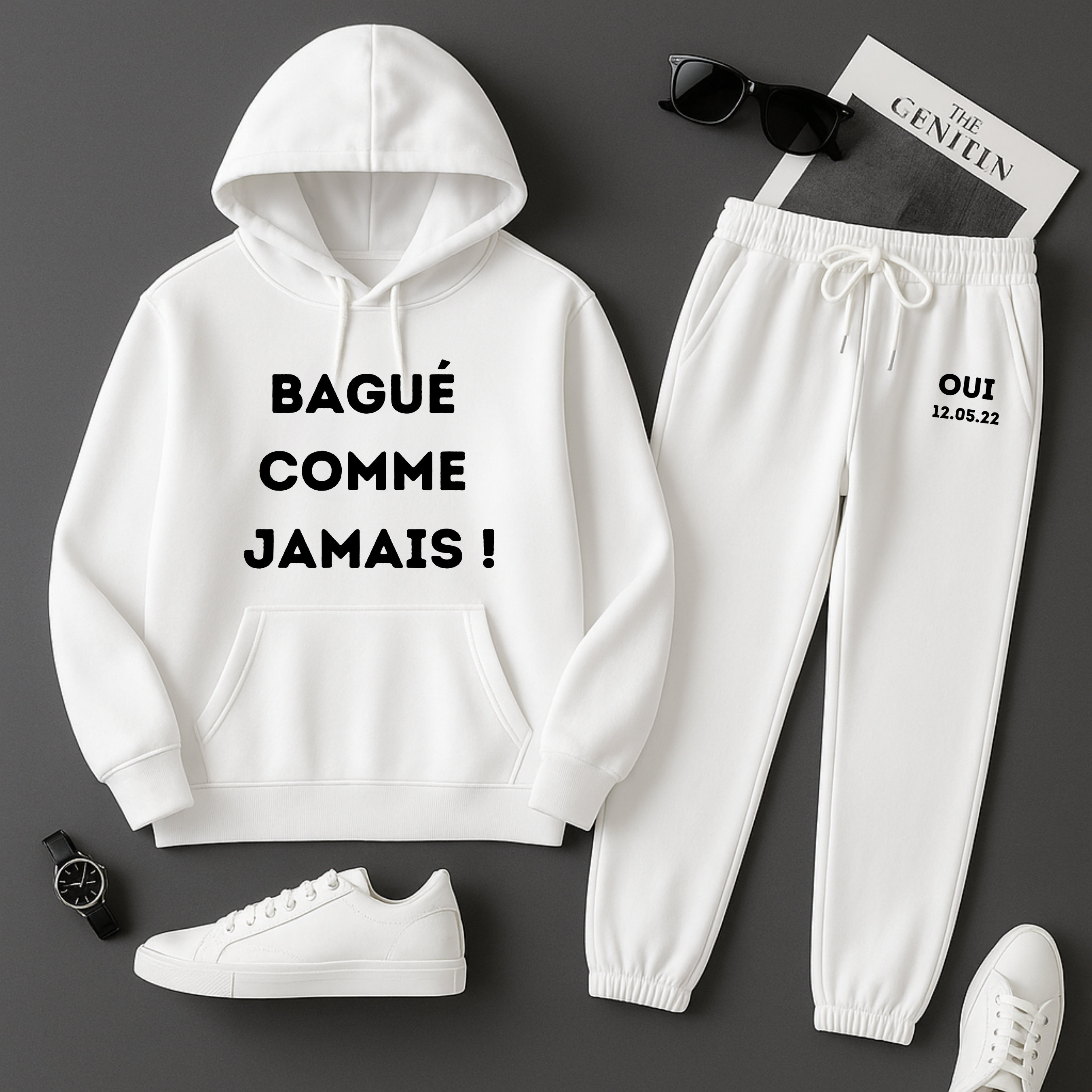 Jogging Capuche Homme Humoristique Mariage