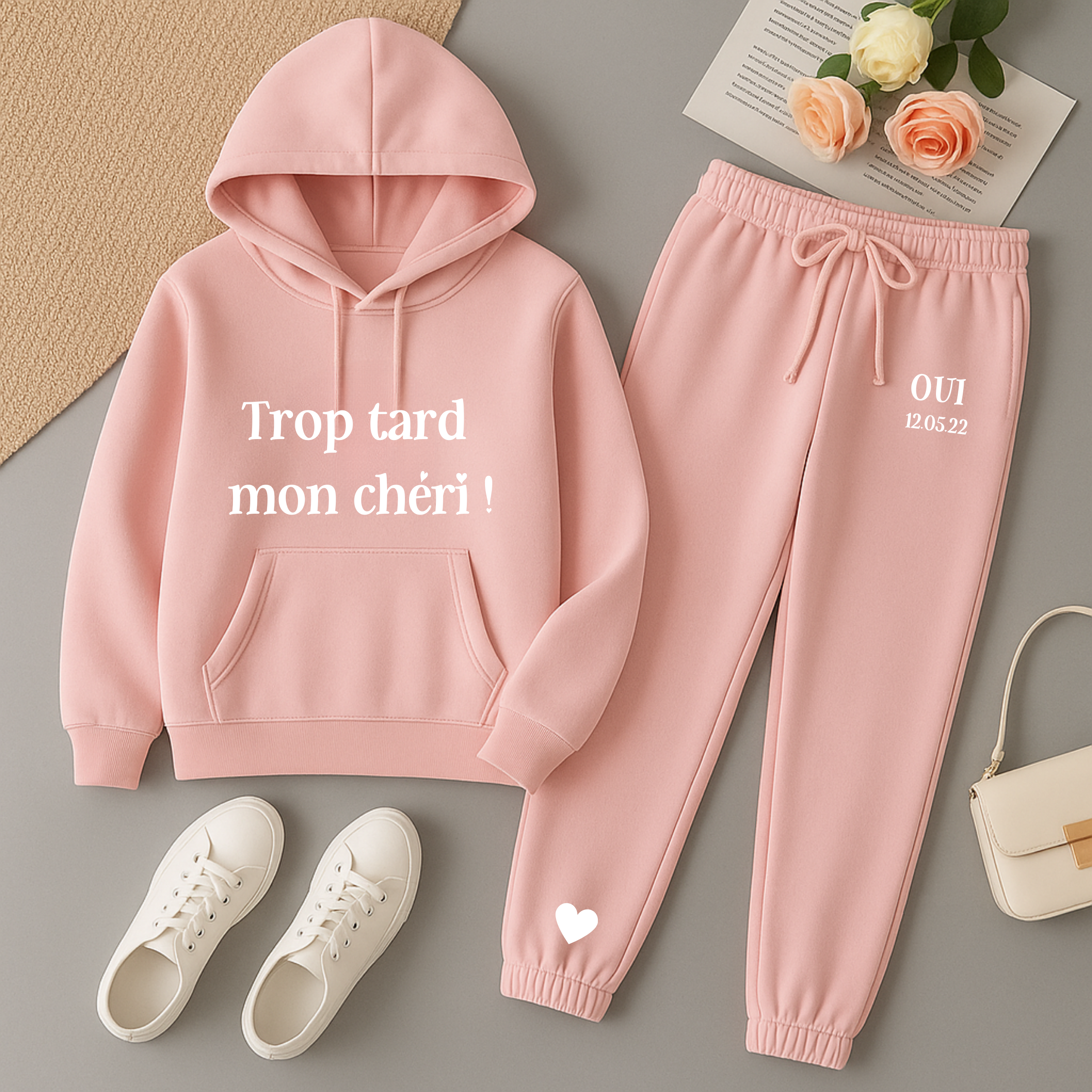Jogging Capuche Femme Humoristique Mariage