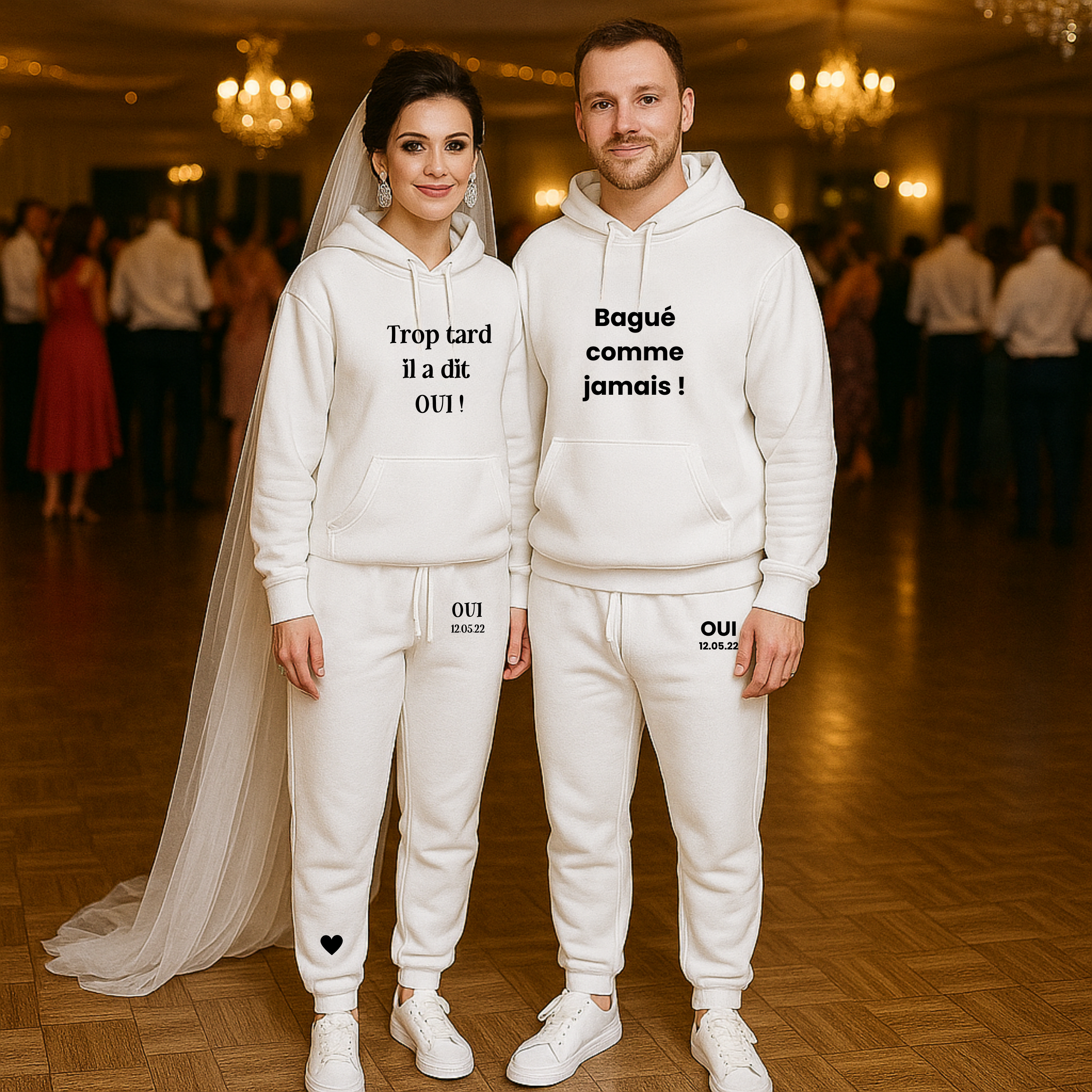 Jogging Capuche Homme Humoristique Mariage