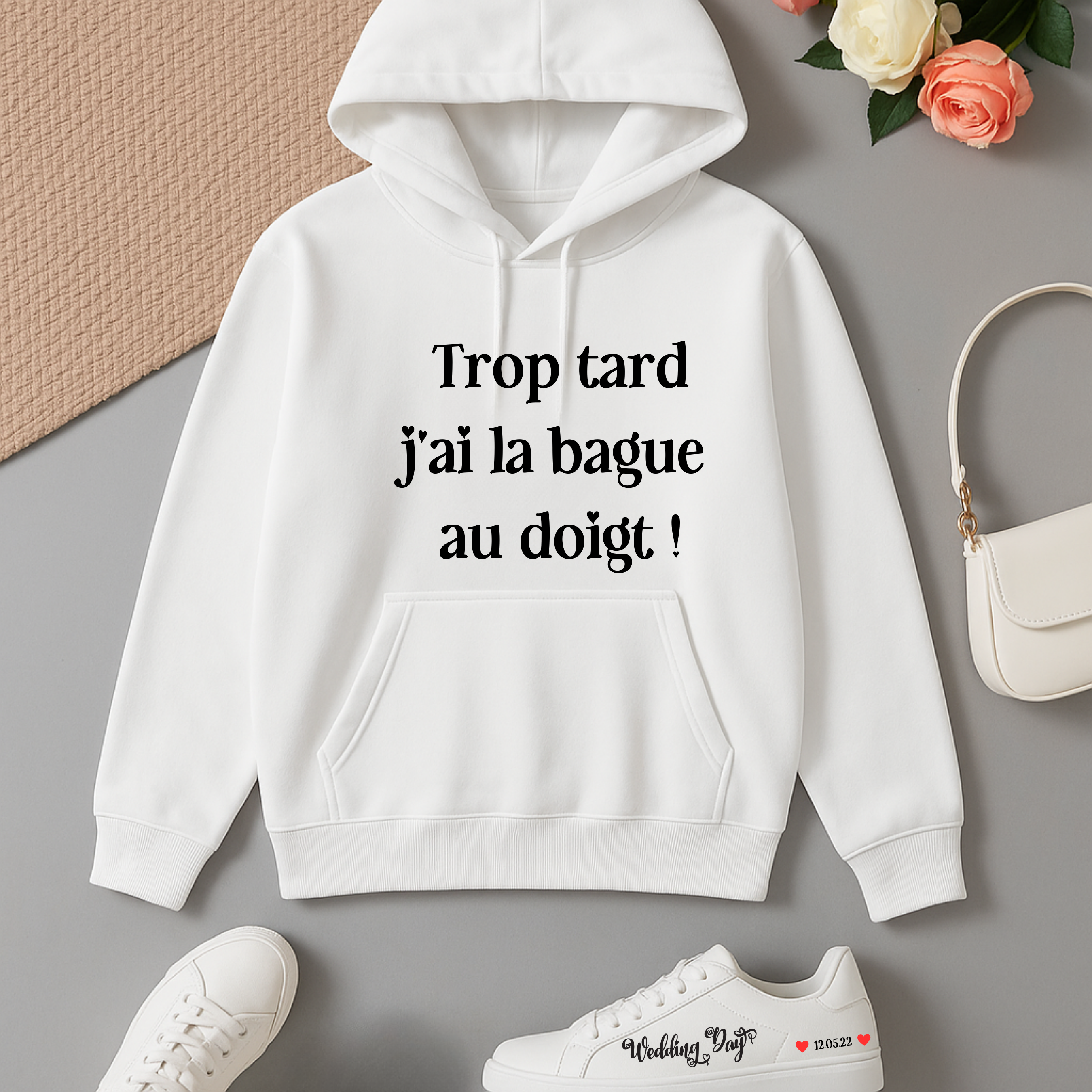 Sweat capuche Femme Humoristique Mariage