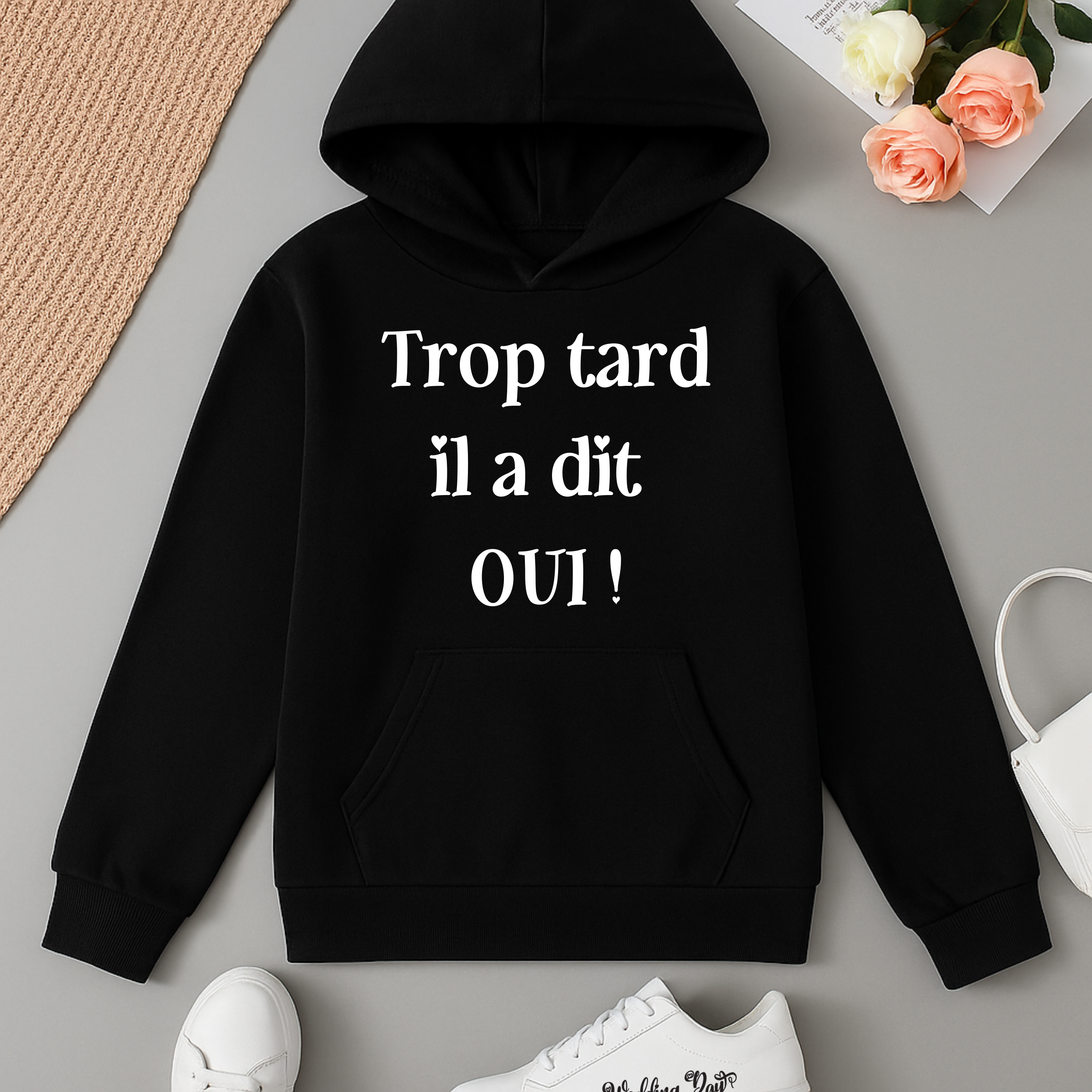 Sweat capuche Femme Humoristique Mariage