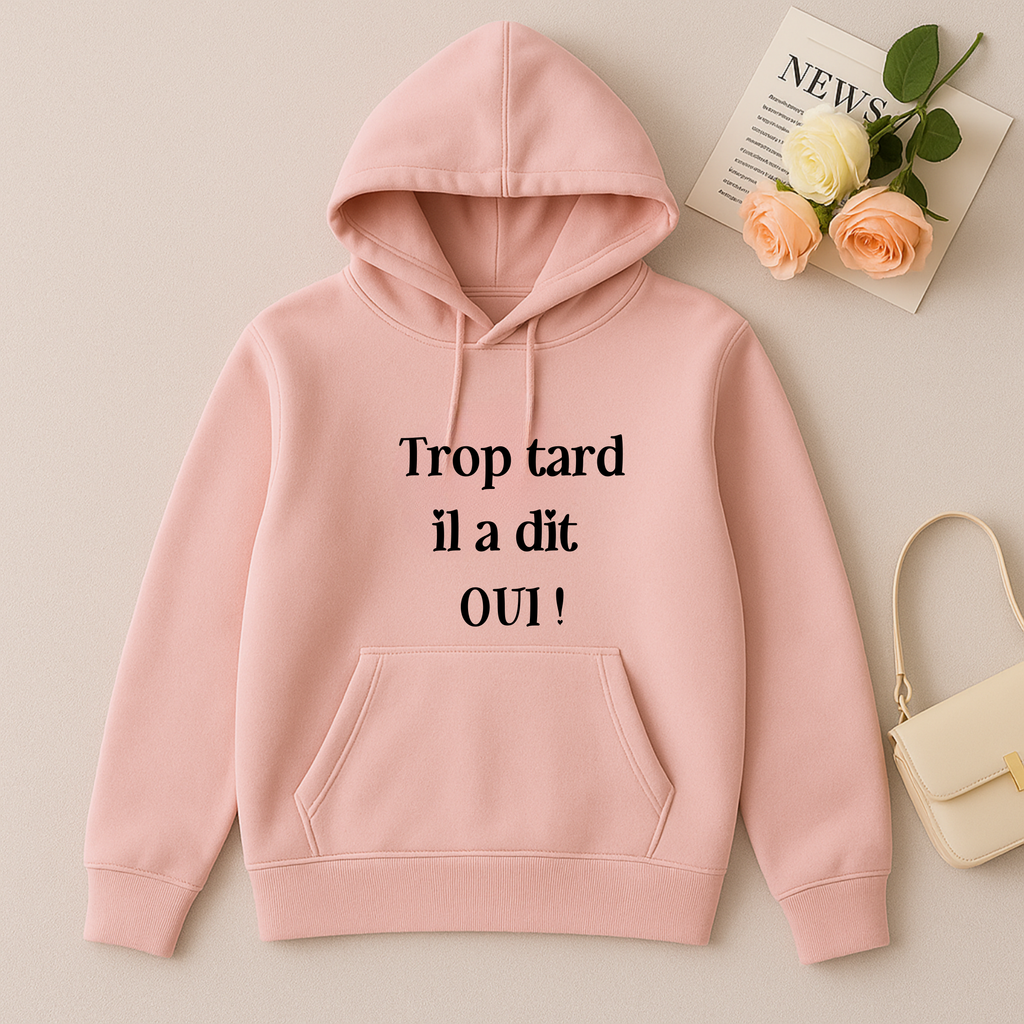 Sweat capuche Femme Humoristique Mariage