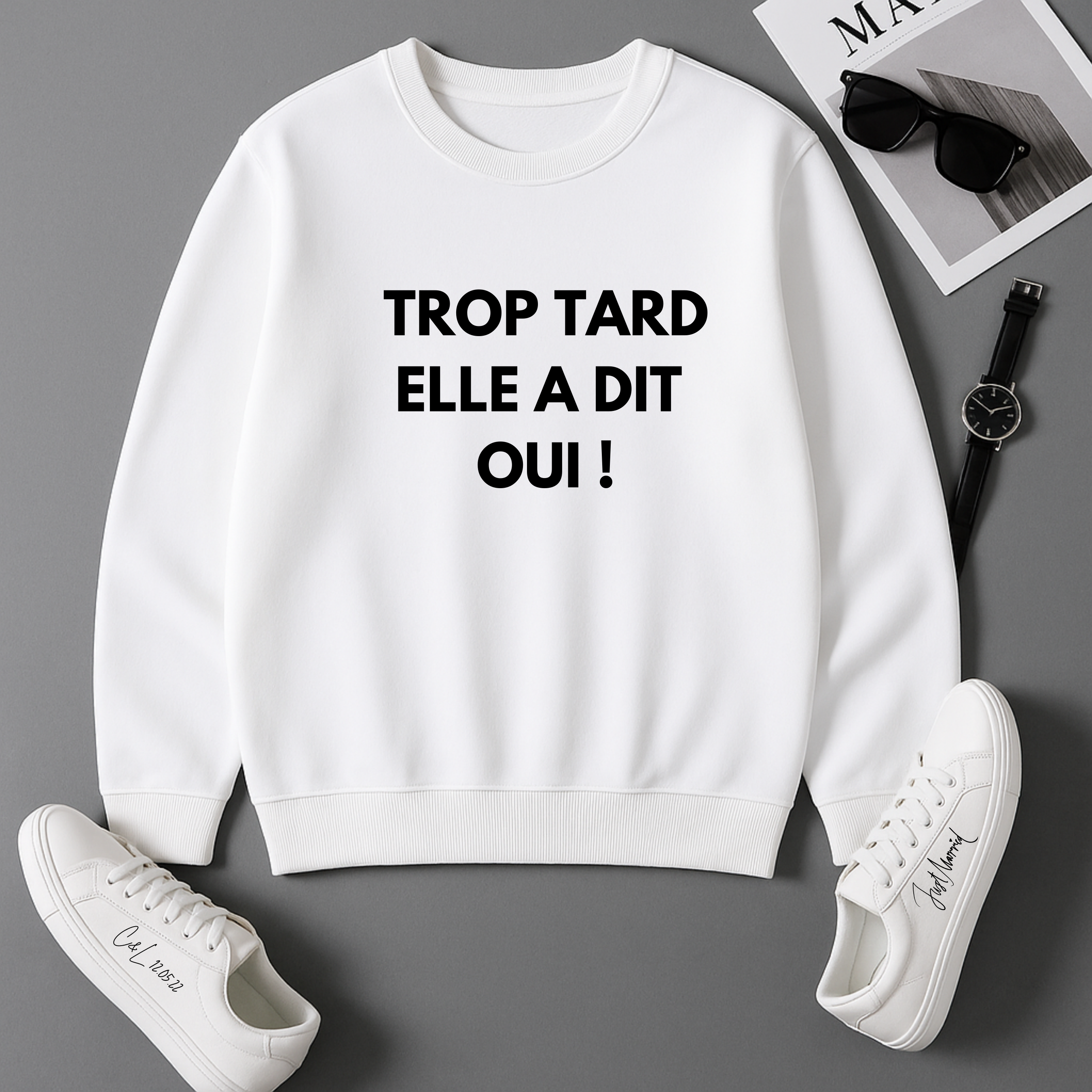 Sweat Homme Humoristique Mariage