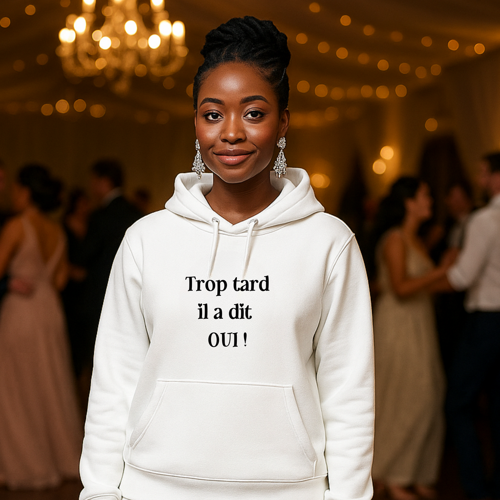Sweat capuche Femme Humoristique Mariage