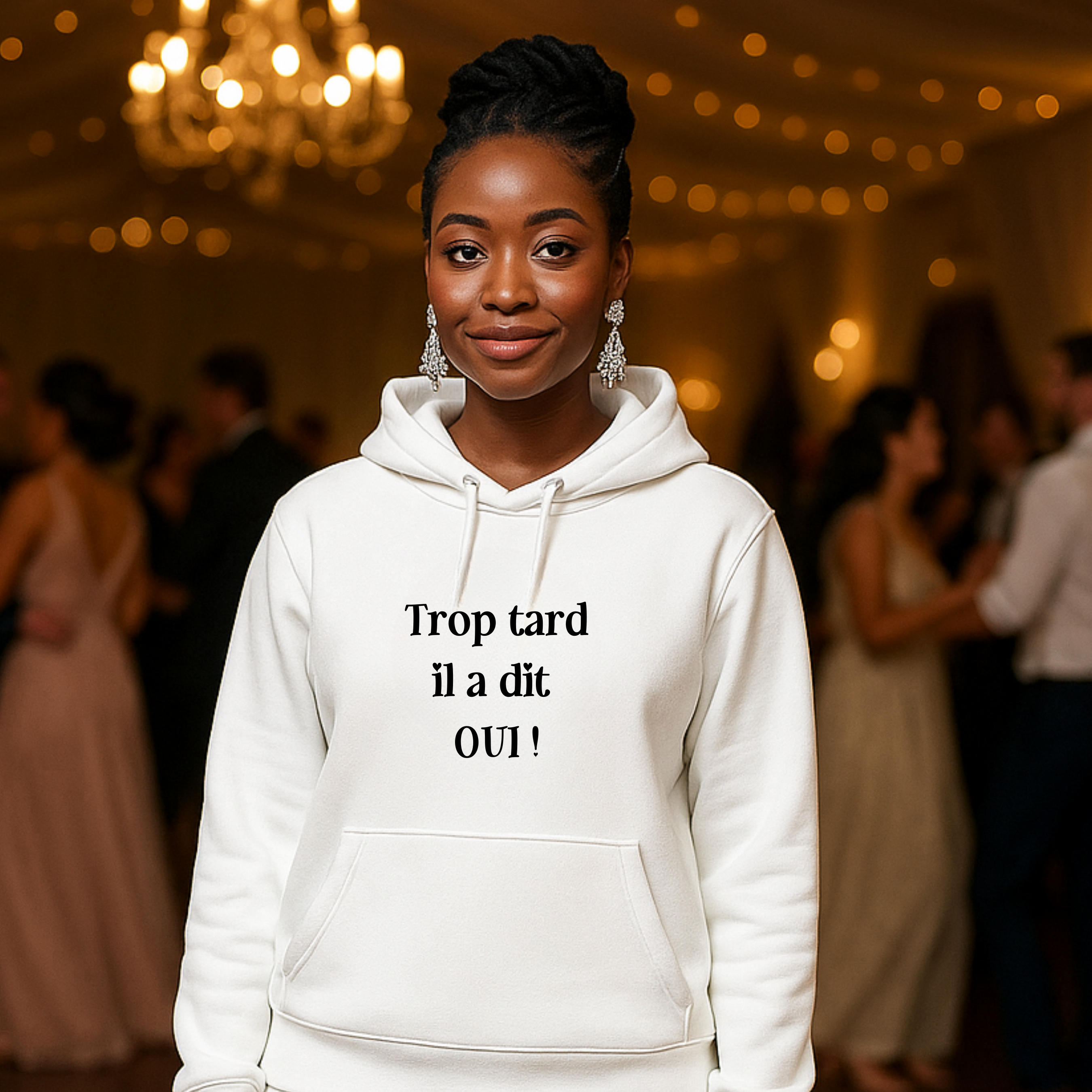 Sweat capuche Femme Humoristique Mariage