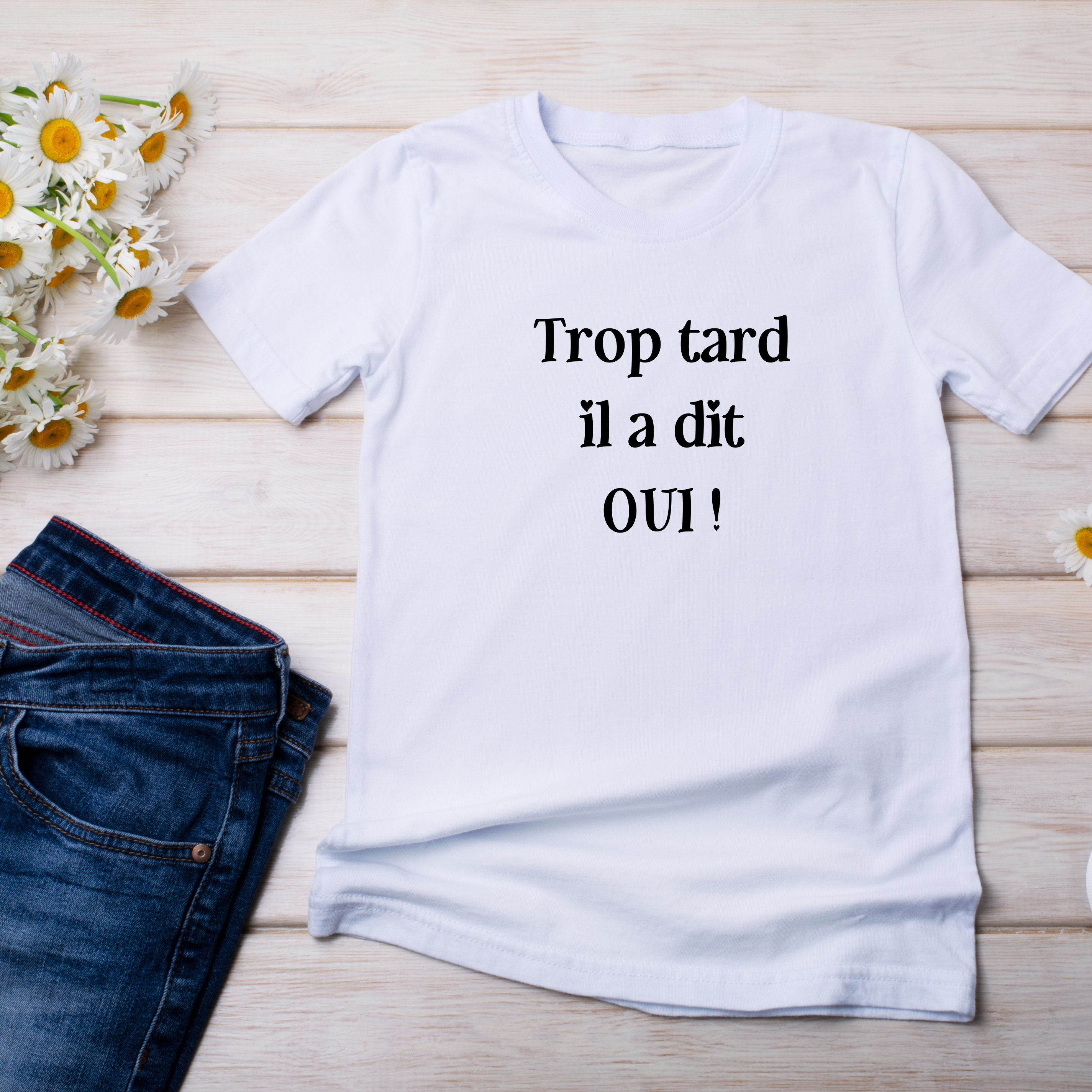 Tee-Shirt Femme Humoristique Mariage