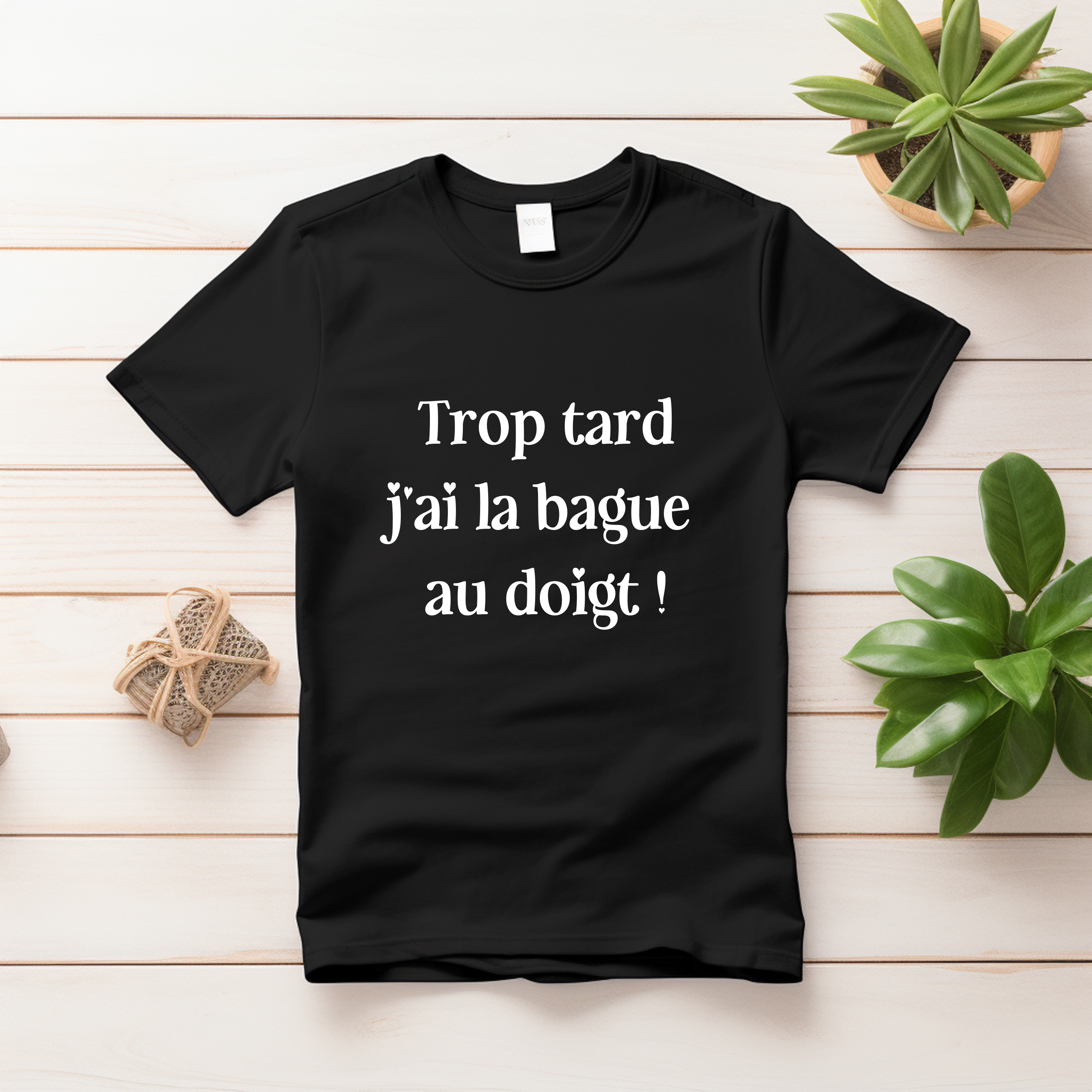Tee-Shirt Femme Humoristique Mariage