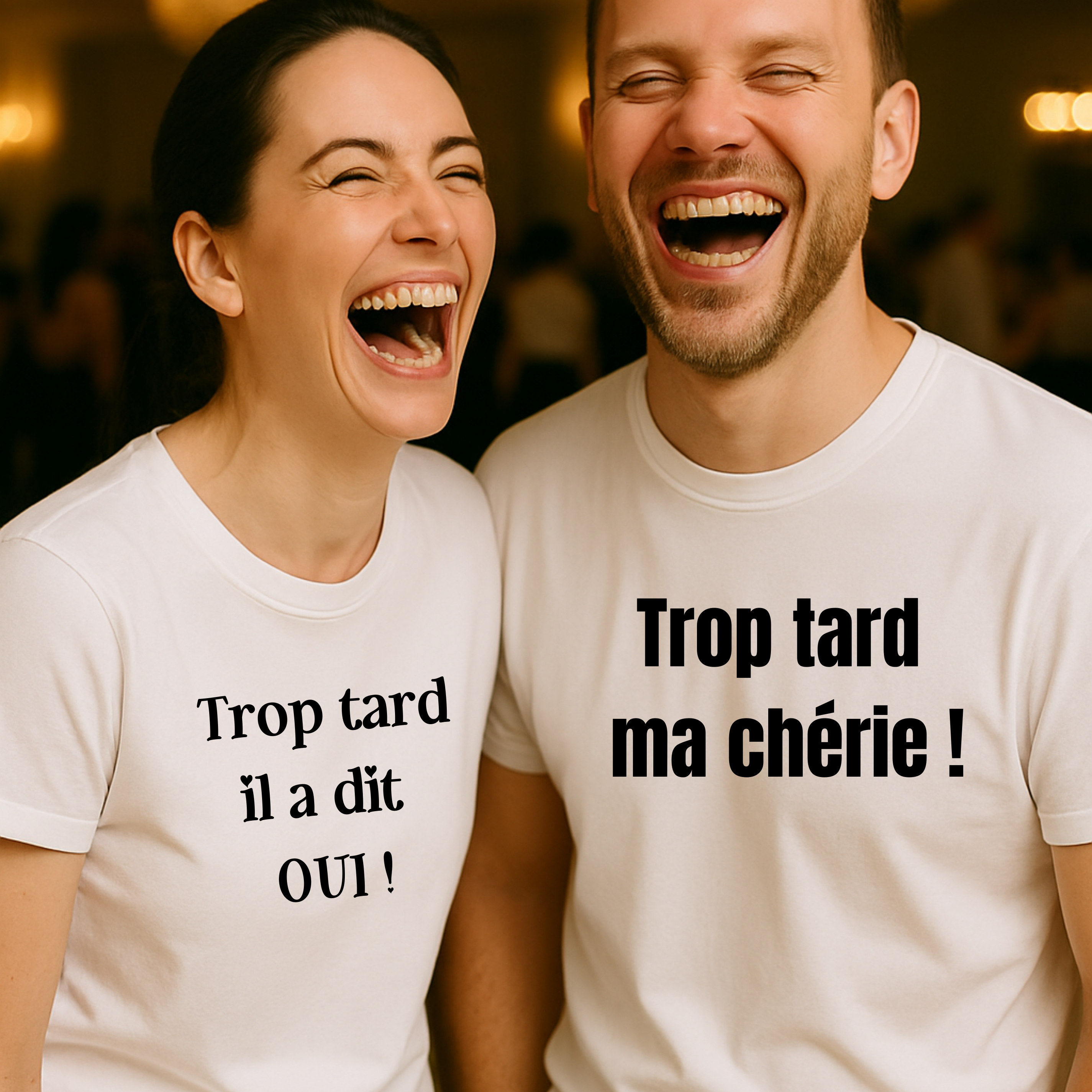 Tee-Shirt Homme Humoristique Mariage