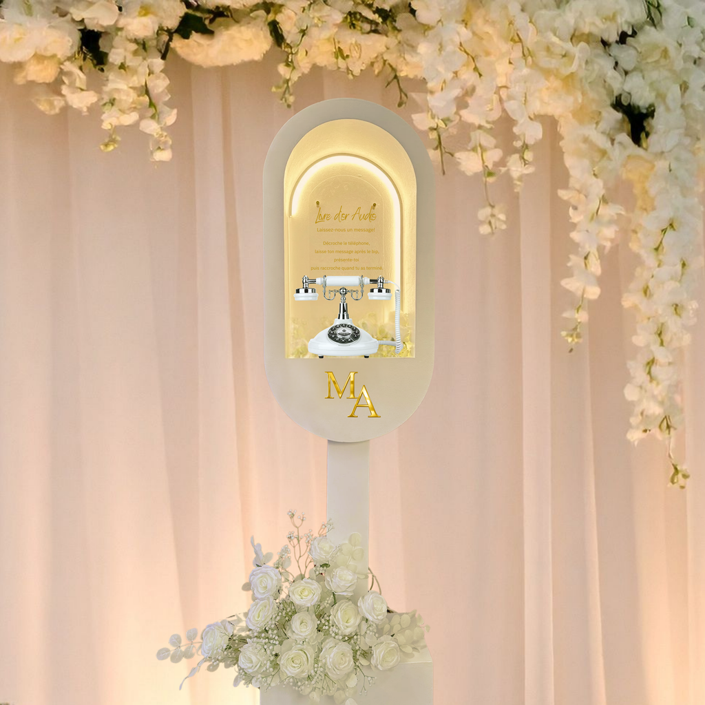Téléphone “Livre d’Or Audio”